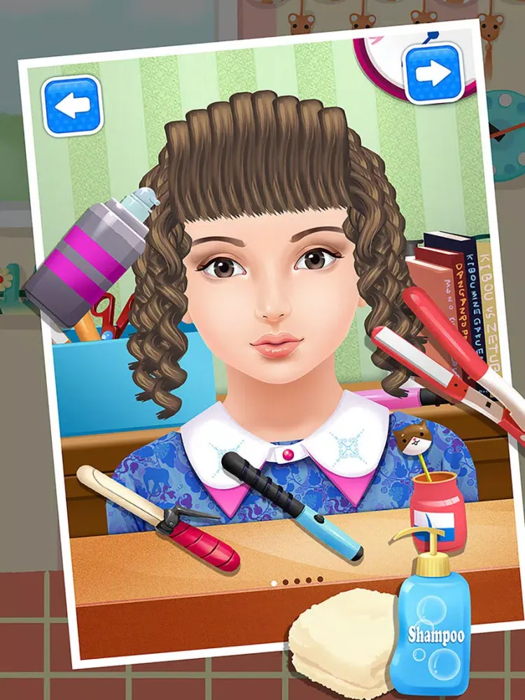 Tangkapan skrin Hair Salon™ - Crazy Haircuts! iPad 