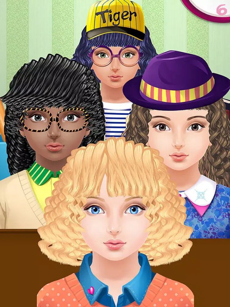 Tangkapan skrin Hair Salon™ - Crazy Haircuts! iPad 