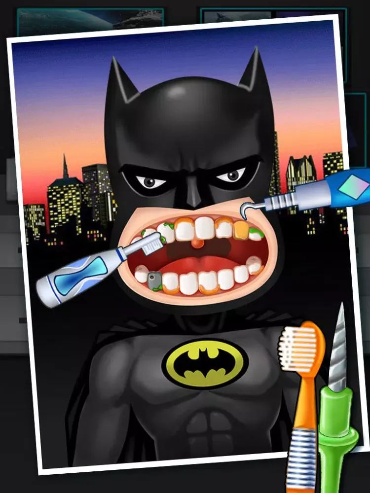 Скриншоты Superhero Dentist - Kids Games iPad 