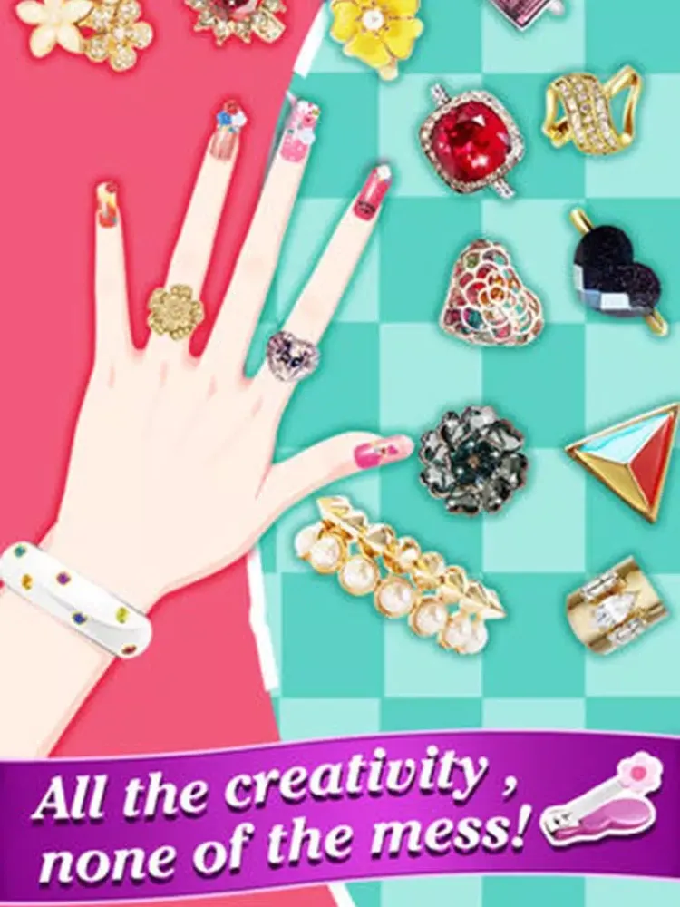 Capturas de tela do Nail Art Salon iPad 