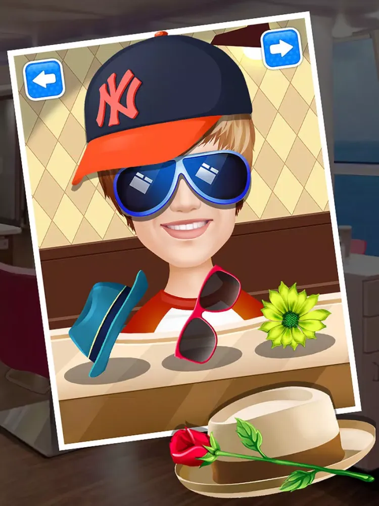 Messy Hair Salon - Girls Games for One Direction iPad  স্ক্রিনশট