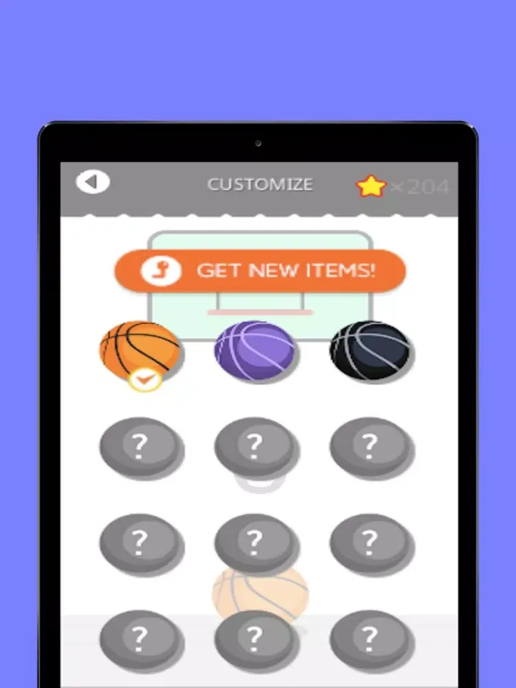 Basketball 2D shooter Game iPad  স্ক্রিনশট