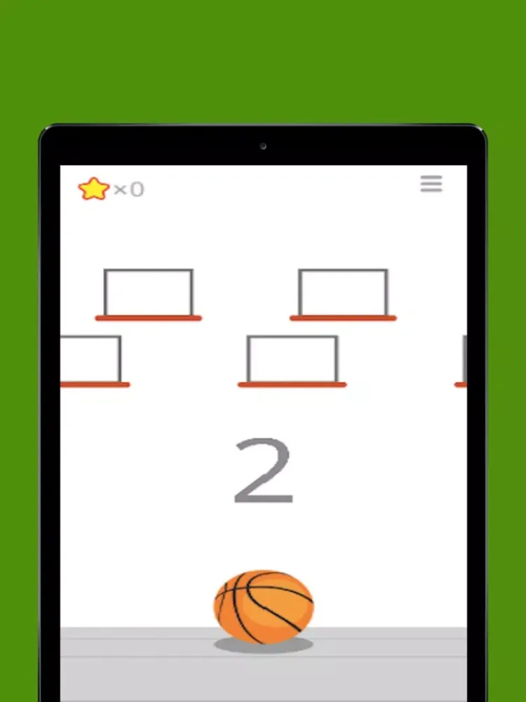 Basketball 2D shooter Game iPad  স্ক্রিনশট
