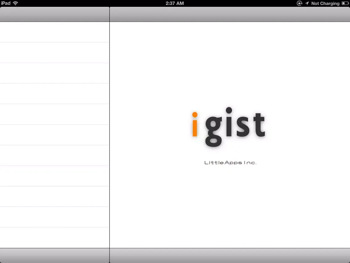 صور iGist - The Gist Client iPad 