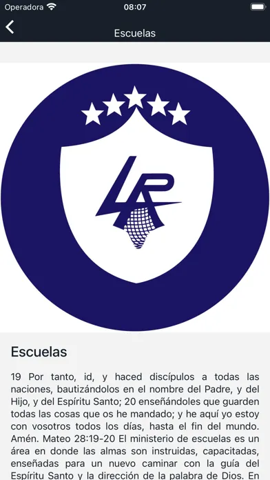 Captures d'écran de La Red Apostólica