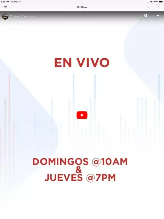 Iglesia Bautista El Calvario iPad  سکرین شاٹس