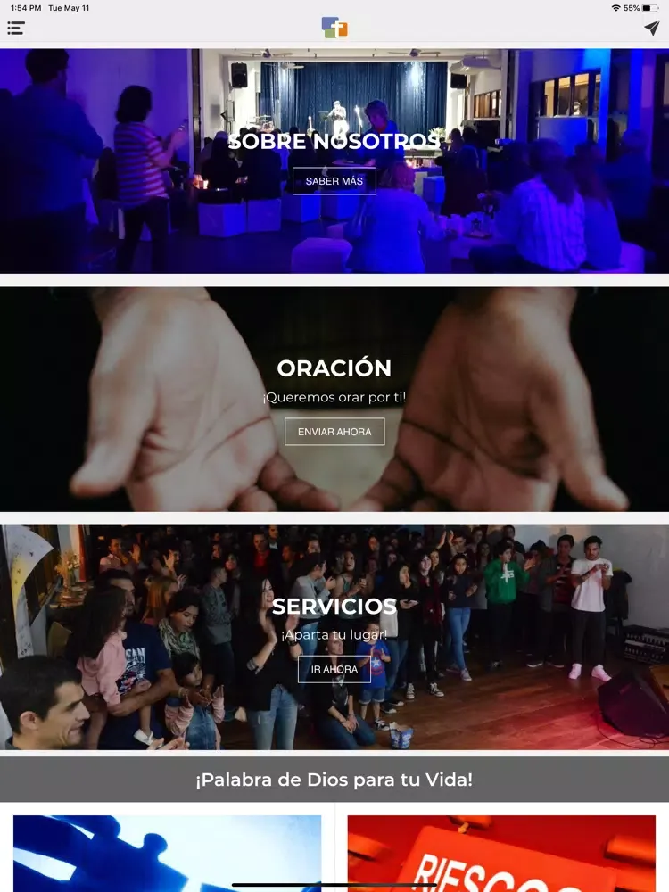 Iglesia en Olivos iPad  سکرین شاٹس
