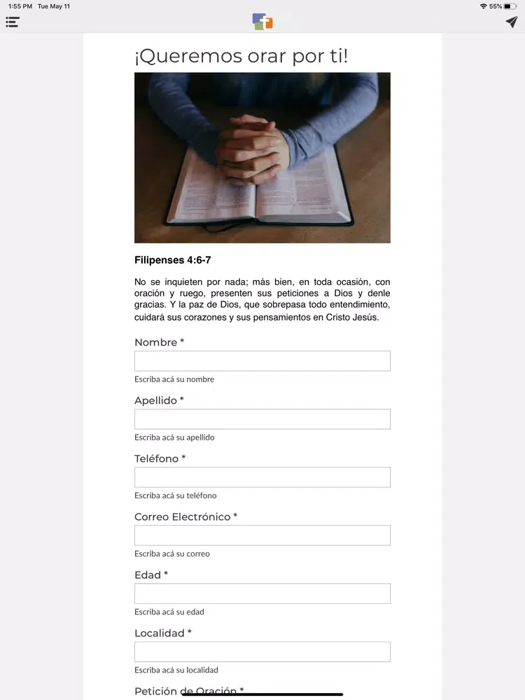 Iglesia en Olivos iPad  سکرین شاٹس