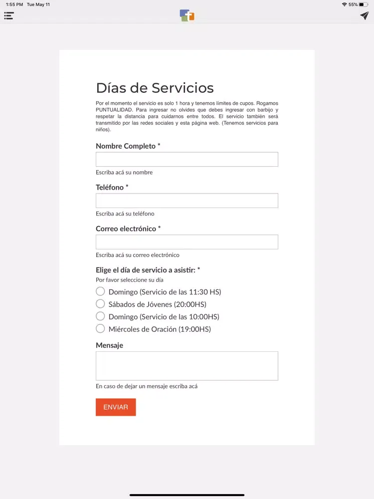 Iglesia en Olivos iPad  سکرین شاٹس