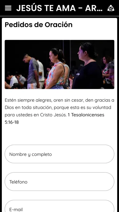 Скриншоты Iglesia Jesus te Ama