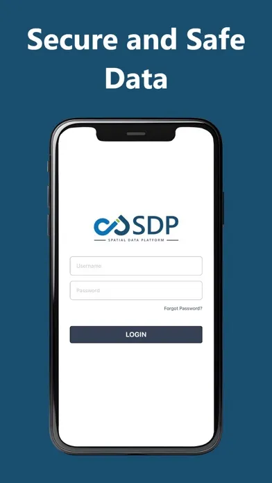 Capturas de pantalla de Spatial Data Platform (SDP)