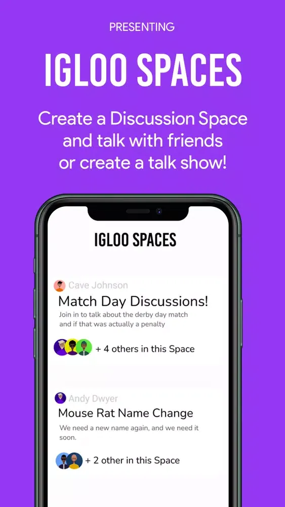 Igloo - Private Social Media 스크린샷