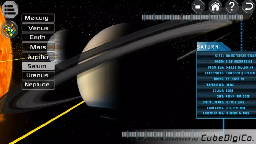تصاویر SolarSystem interactive