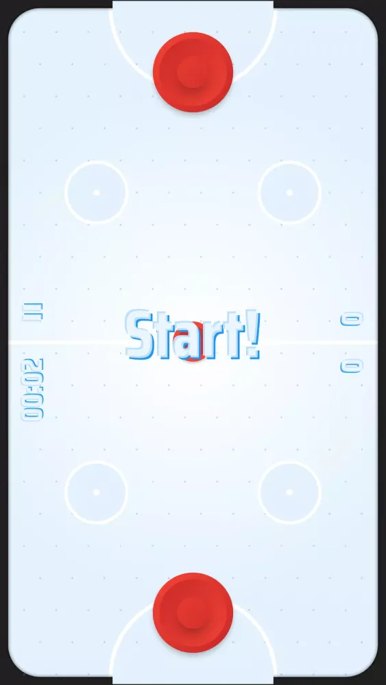 Capturas de tela do Air Hockey
