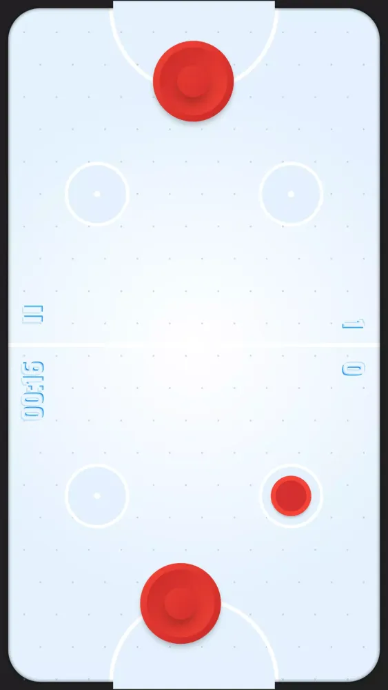 Capturas de tela do Air Hockey