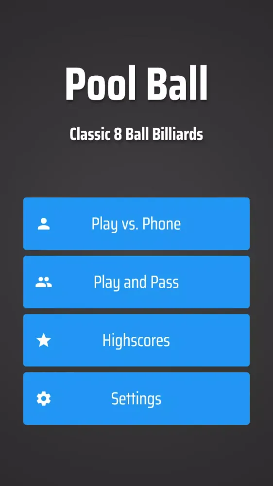 Pool Ball Screenshots