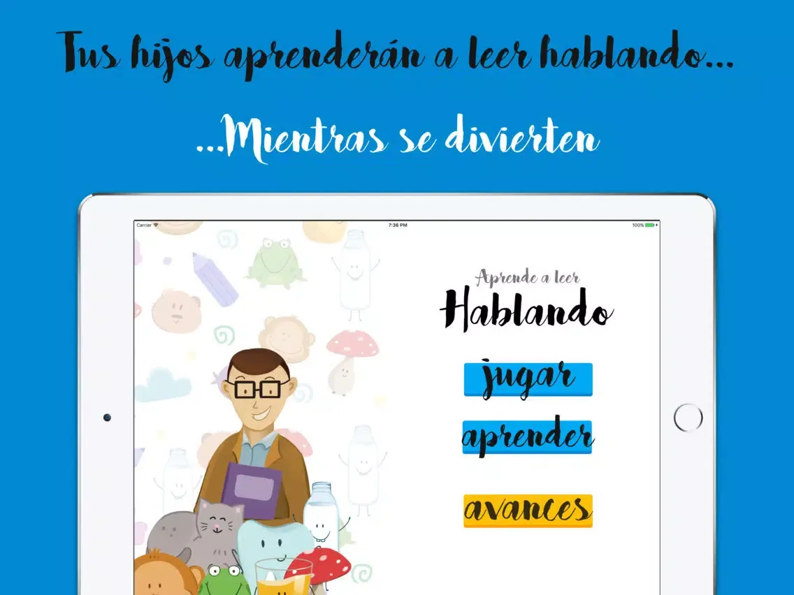 Capturas de pantalla de Aprende a Leer Hablando iPad 