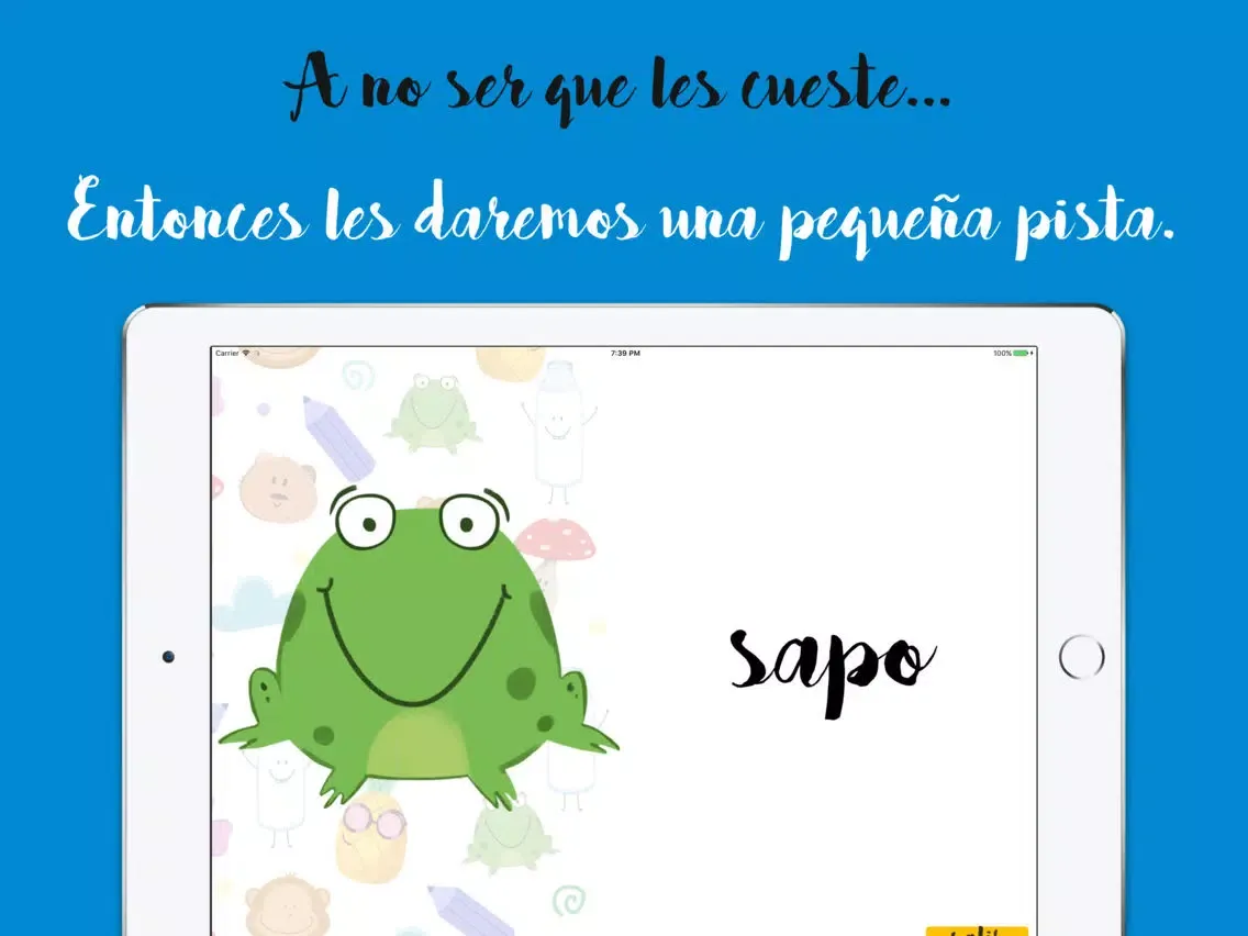 Capturas de pantalla de Aprende a Leer Hablando iPad 