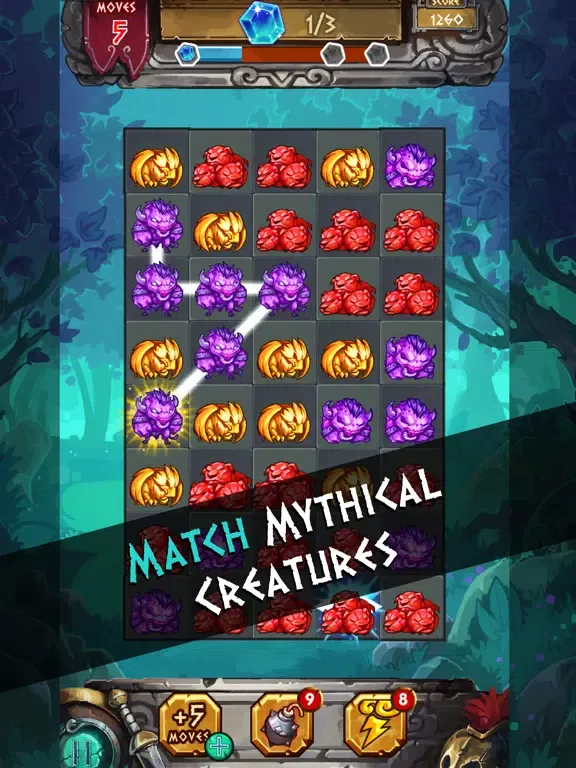 Hoplite Hero - Color Swipe 3 iPad  Ekran Görüntüleri