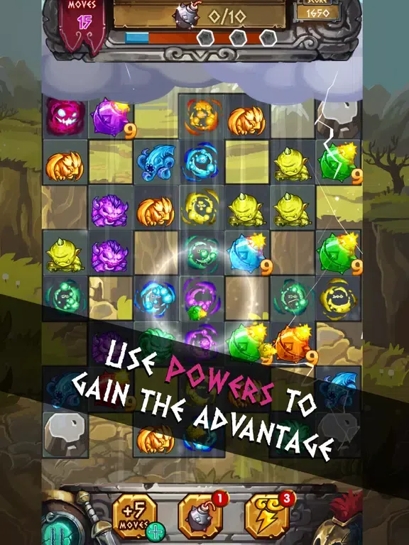 Hoplite Hero - Color Swipe 3 iPad  Ekran Görüntüleri