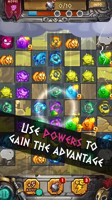 Hoplite Hero - Color Swipe 3 Ekran Görüntüleri