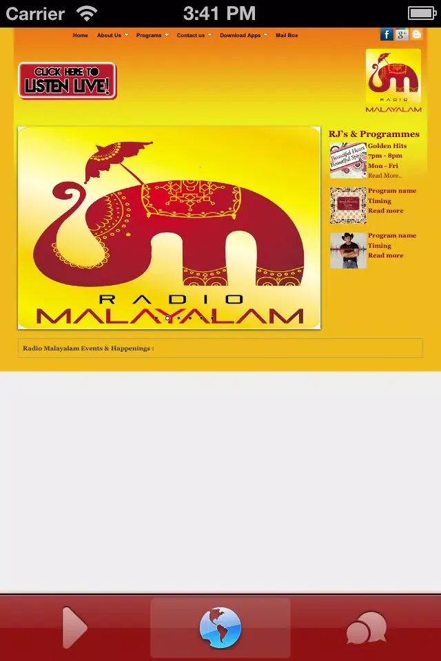 Скриншоты Radio Malayalam