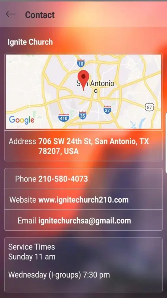 Скриншоты Ignite Church SA