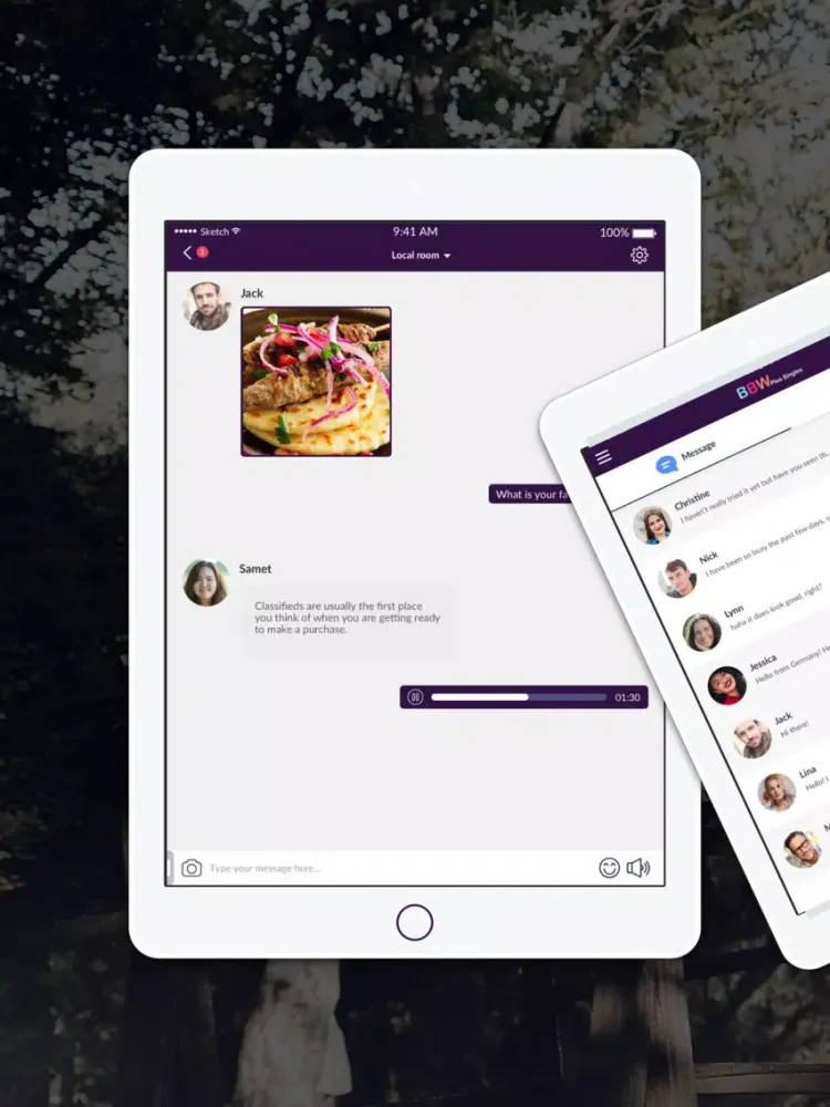 Ảnh chụp màn hình của BBW Plus Singles- Dating App iPad 