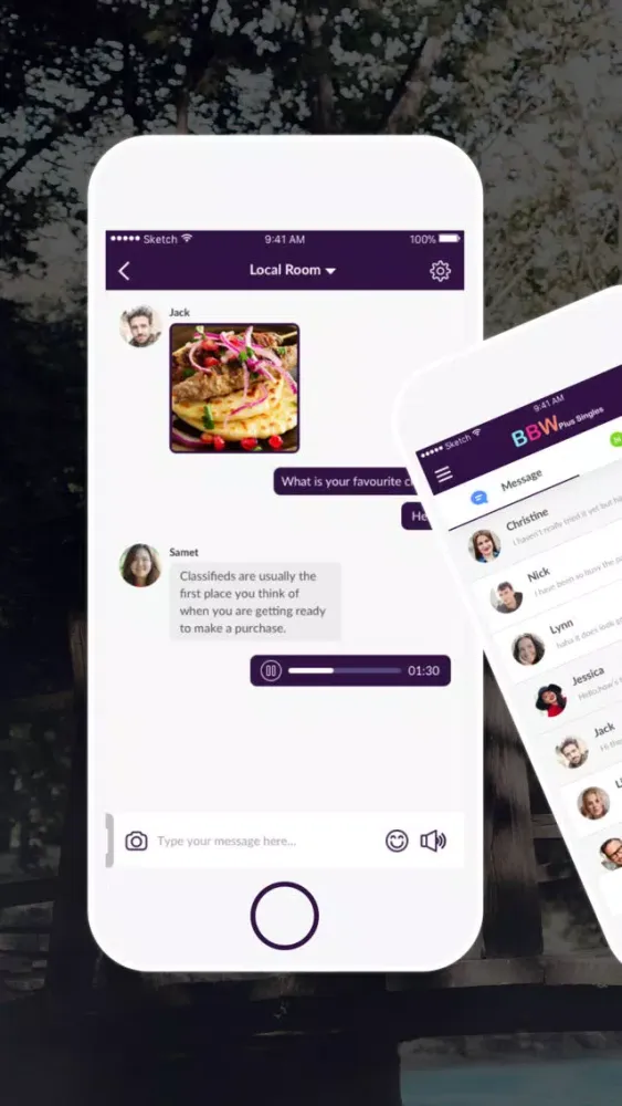 Ảnh chụp màn hình của BBW Plus Singles- Dating App