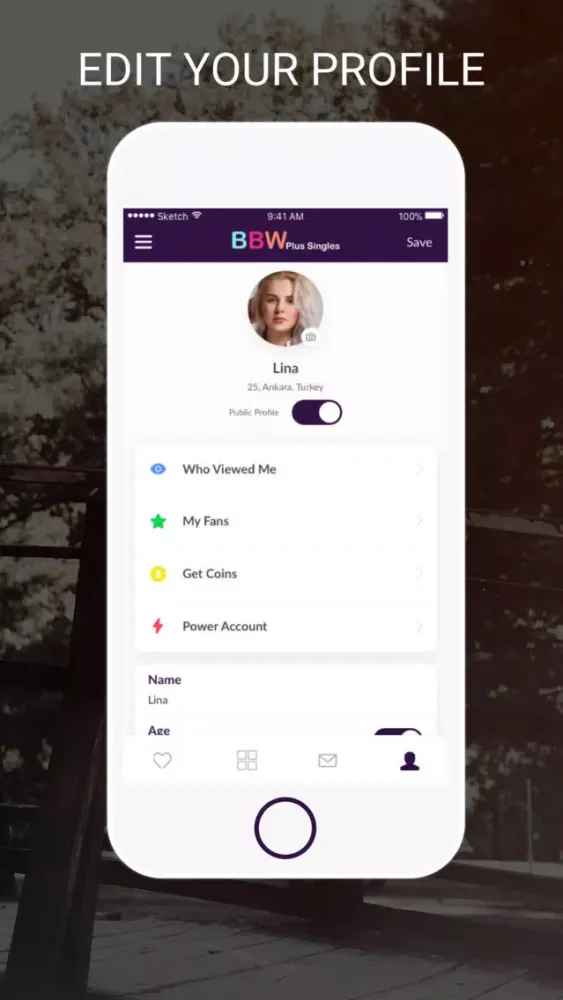 Ảnh chụp màn hình của BBW Plus Singles- Dating App