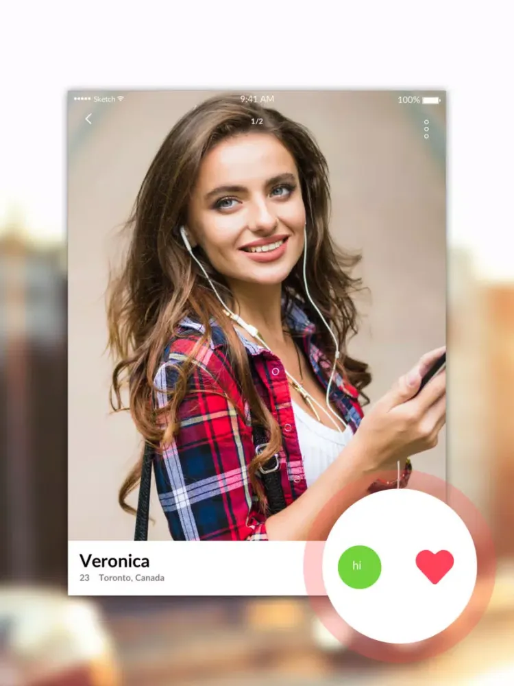 Dating 123-App to Date Singles iPad  스크린샷