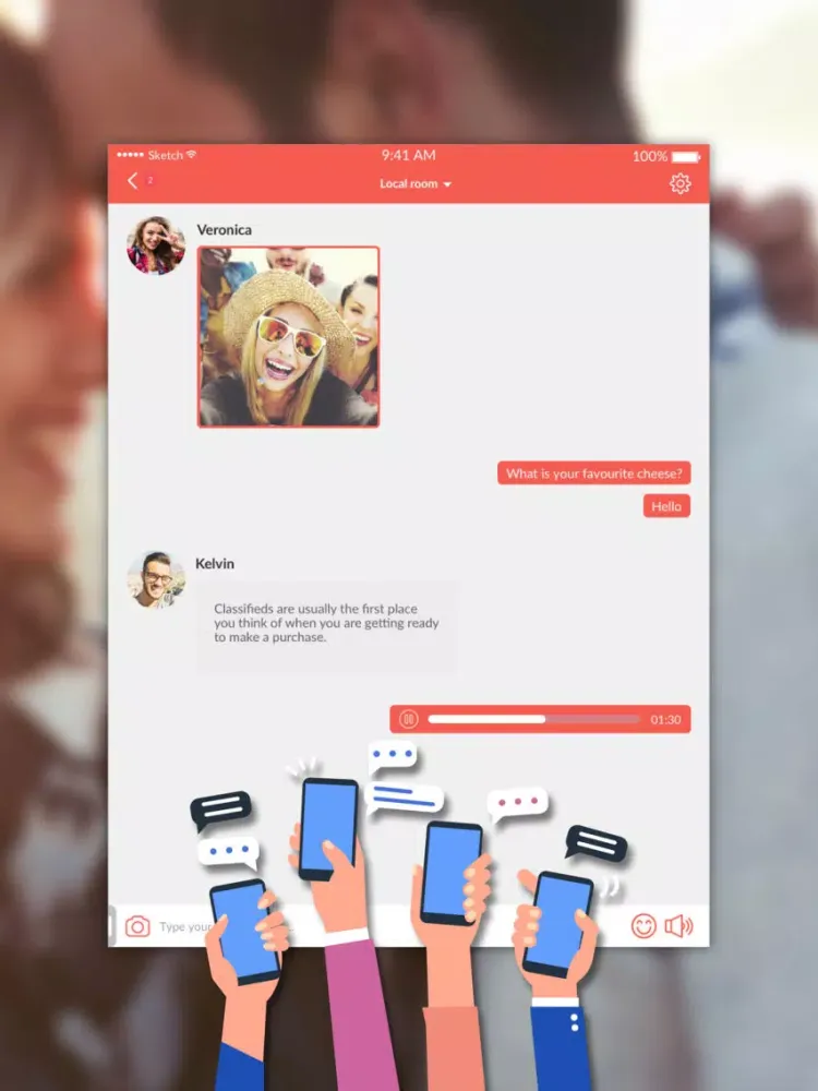 Dating 123-App to Date Singles iPad  스크린샷