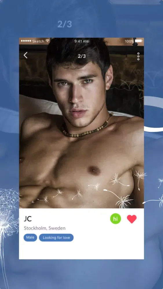 Capturas de tela do Gay Singles- Dating & Chat App