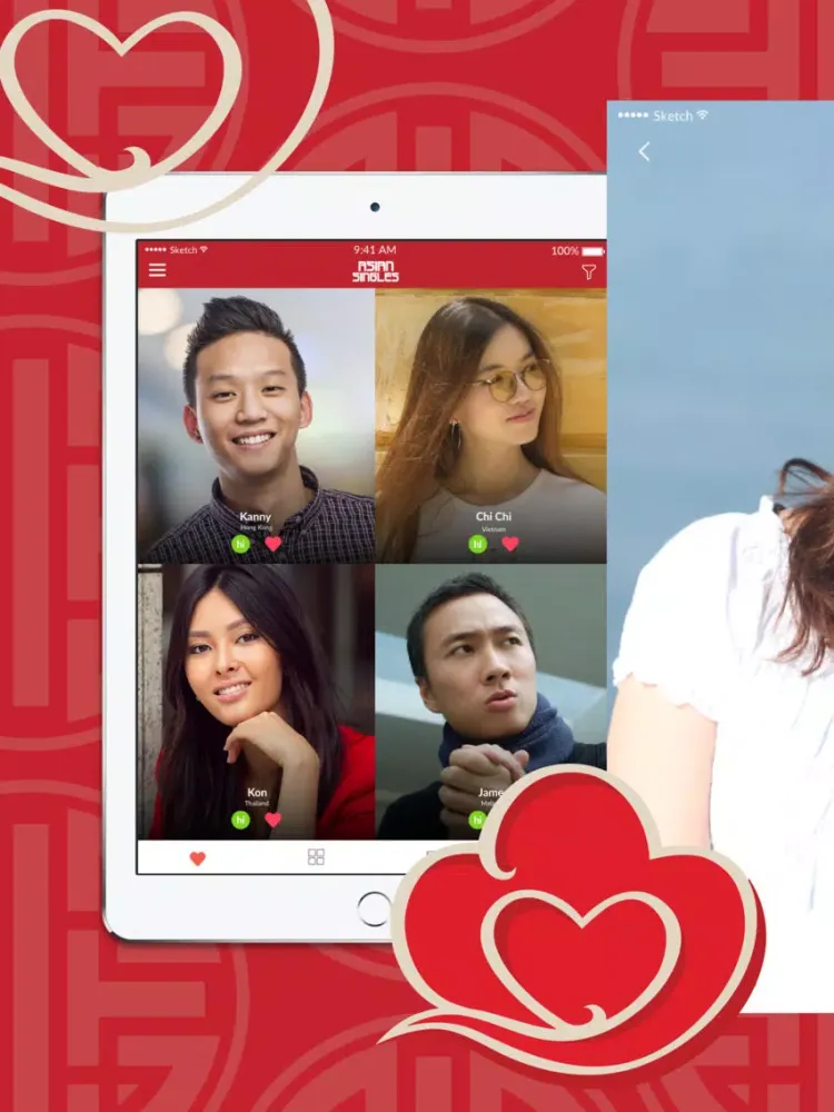 Asian Singles- Dating Chat App iPad  Ekran Görüntüleri