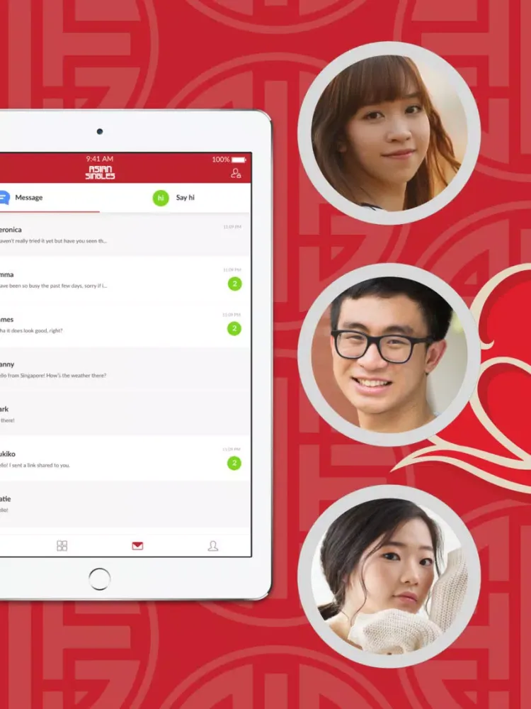 Asian Singles- Dating Chat App iPad  Ekran Görüntüleri