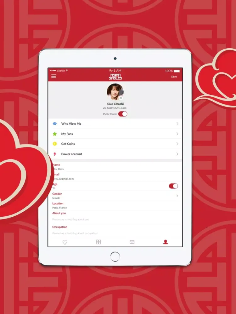 Asian Singles- Dating Chat App iPad  Ekran Görüntüleri