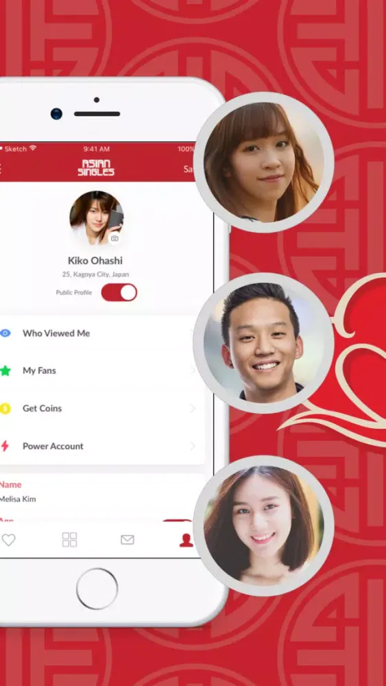 Asian Singles- Dating Chat App Ekran Görüntüleri