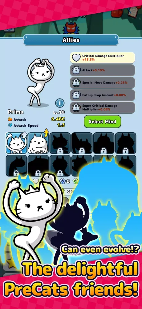 PreCats! - Idle Cat Raising Screenshots