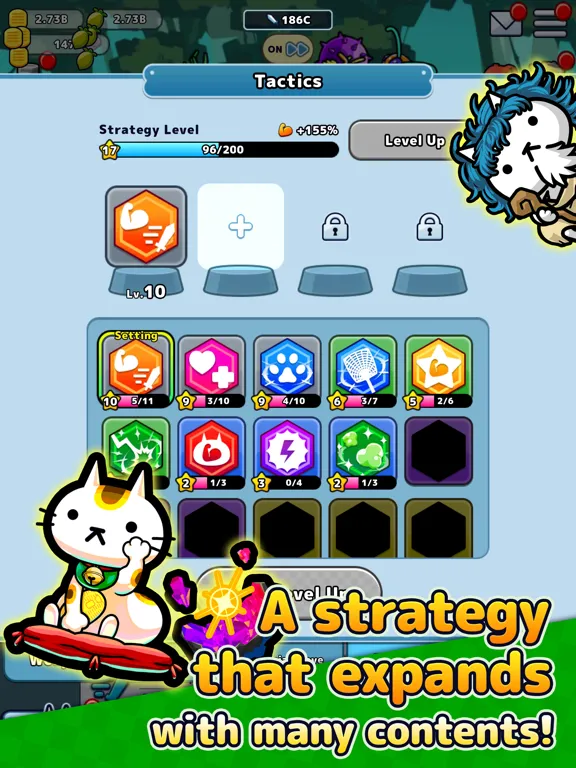 PreCats! -Idle Cat Raising iPad  Screenshots