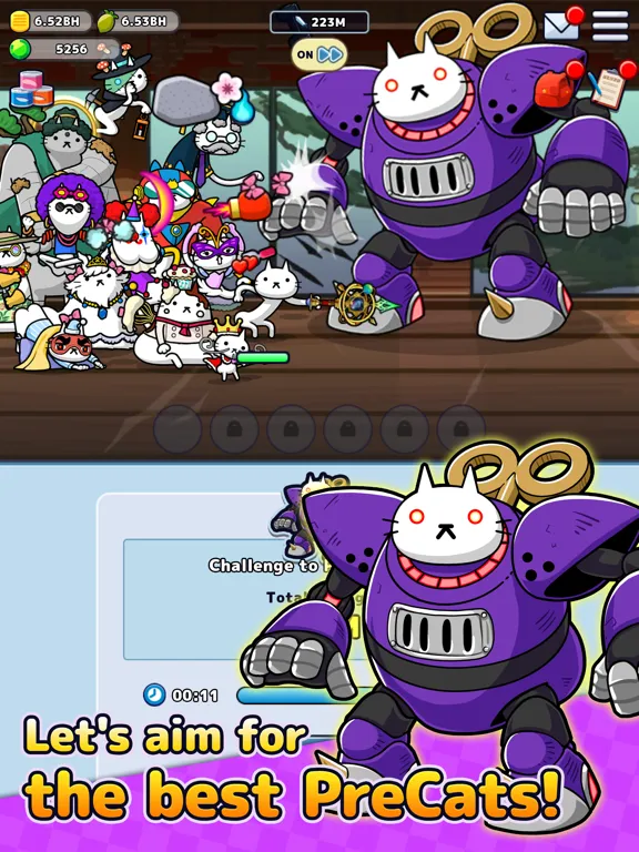 PreCats! -Idle Cat Raising iPad  Screenshots