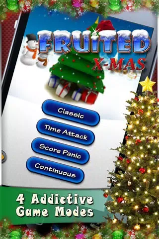 Capturas de tela do Fruited Xmas