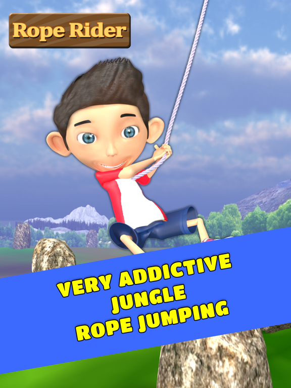 Rope Rider : Jungle Jump iPad 應用截圖