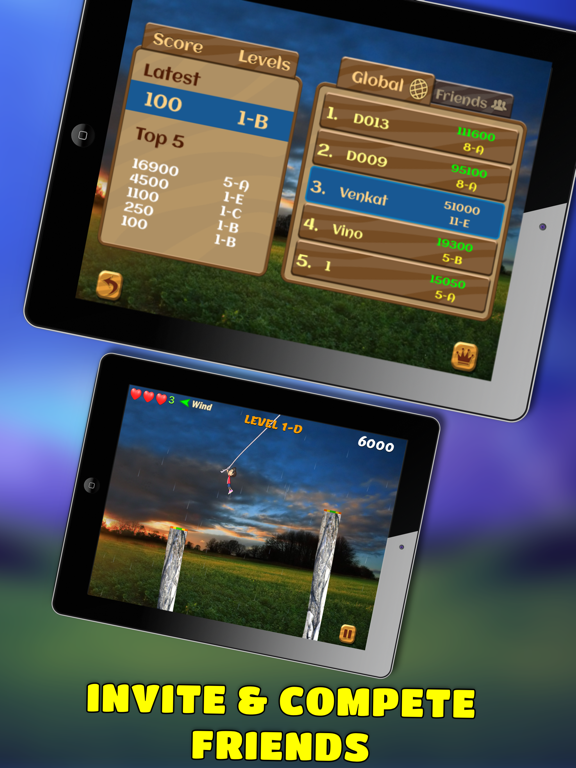 Rope Rider : Jungle Jump iPad 應用截圖