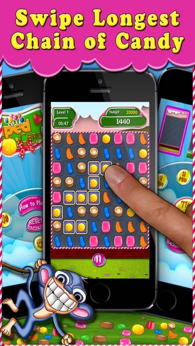 Swiped Candy Free应用截图