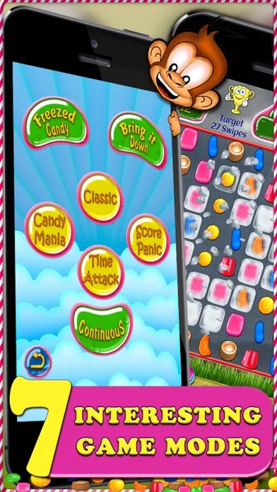 Swiped Candy Free应用截图