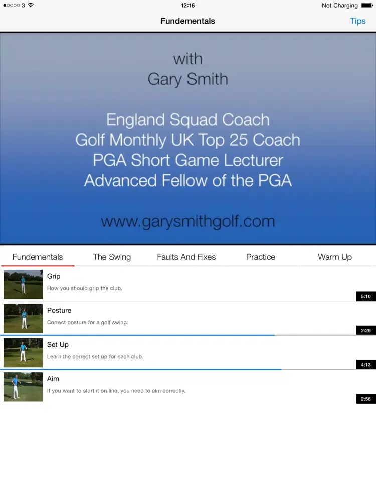Captures d'écran de Gary Smith Long Game II iPad 