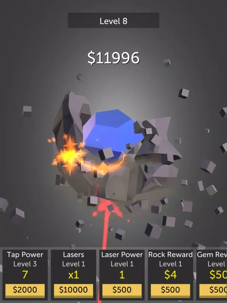 ภาพหน้าจอของ Gem Refiner iPad 