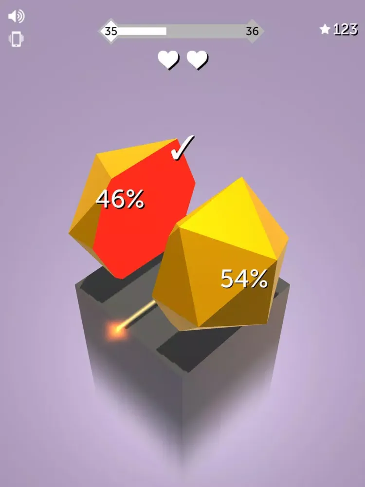 Capturas de tela do Slicey Dicey iPad 