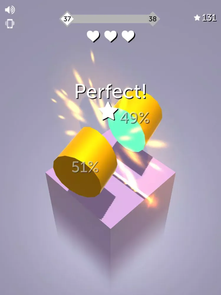 Capturas de tela do Slicey Dicey iPad 