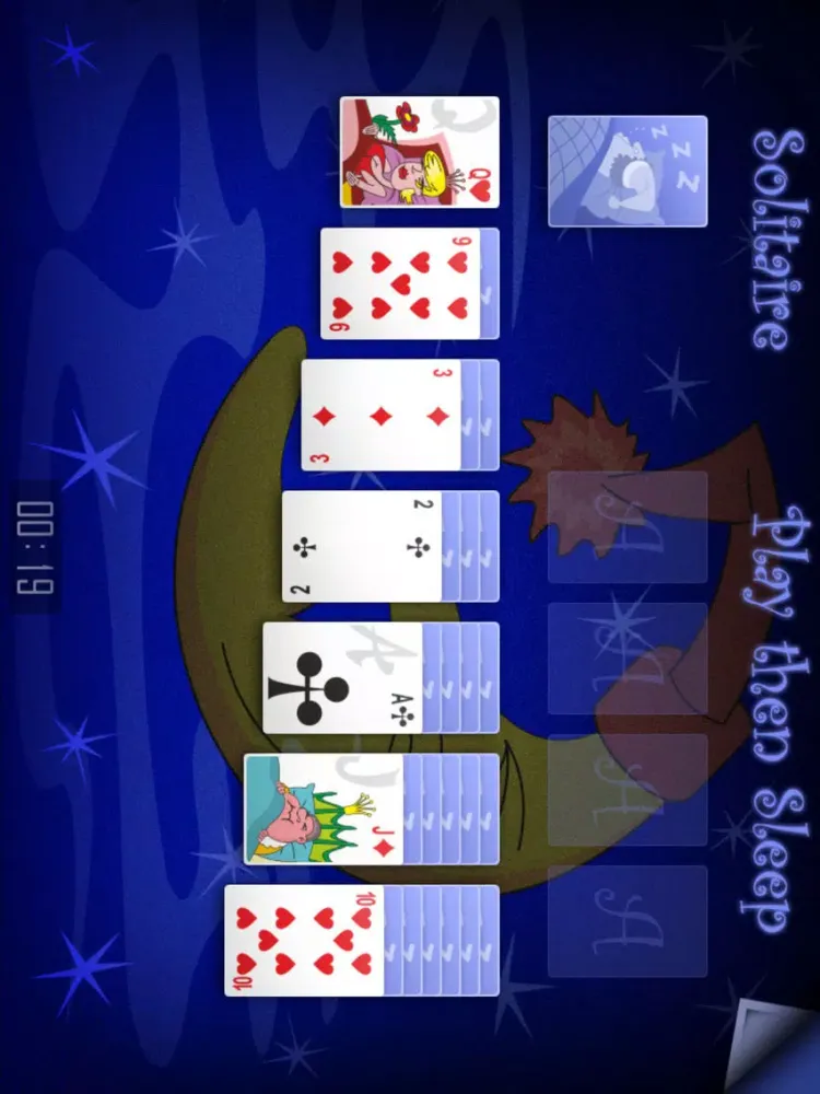 Solitaire: Play then sleep iPad  Ekran Görüntüleri